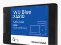 Western Digital WD Blue 4TB 2.5" SATA SSD 560R/530W MB/s 95K/82K IOPS 600TBW 1.75M hrs MTBF 3D NAND 7mm 5yrs Wty - Image 1