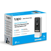 TP-Link Tapo D230S1 Smart Battery Video Doorbell, 2K 5MP Live View, Colour Night Vision, Water & Dust Resistant IP64 - Image 1