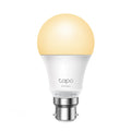 TP-Link Tapo L510B Smart Light Bulb Bayonet Fitting Dimmable, No Hub Required, Voice Control, Schedule & Timer 2700K 8.7W 2.4 GHz 802.11b/g/n - Image 1