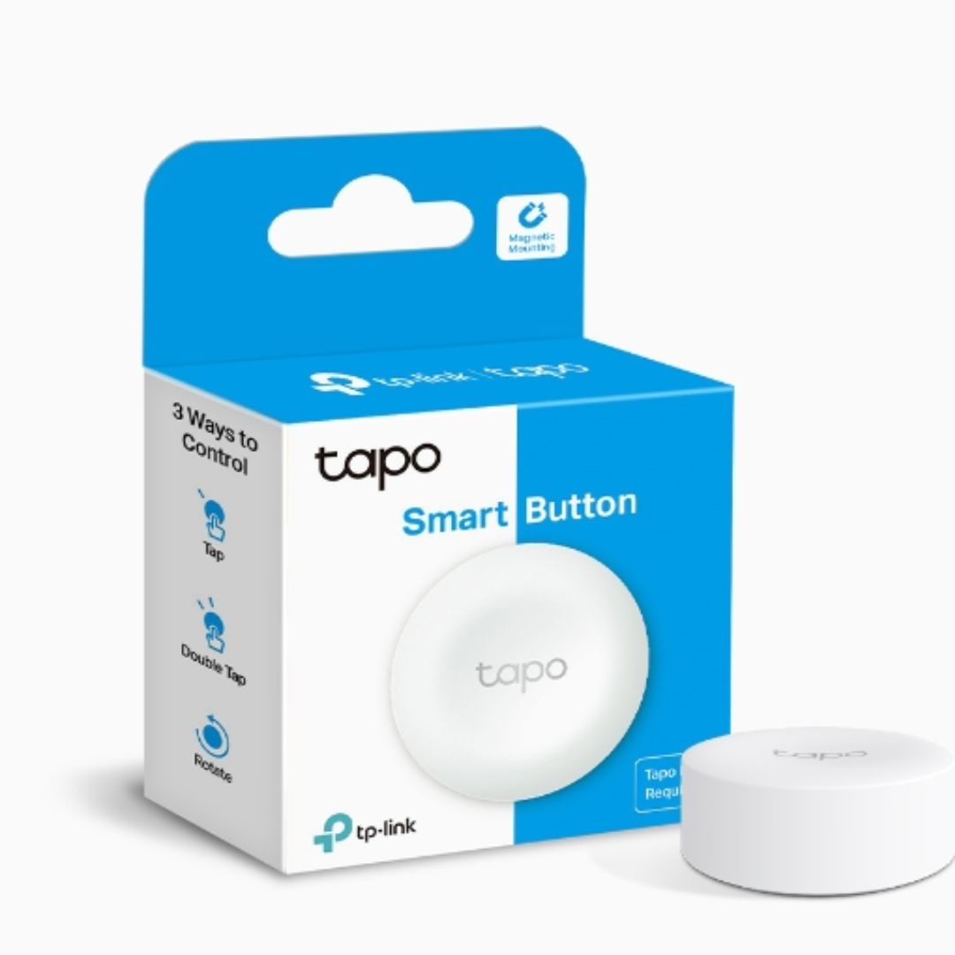 TP-Link Tapo Smart Button, Smart Customised Actions, Multiple Control, One-Click Alarm, Long Battery Life (Tapo S200B) - Image 1