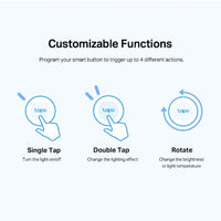 TP-Link Tapo Smart Button, Smart Customised Actions, Multiple Control, One-Click Alarm, Long Battery Life (Tapo S200B) - Image 3