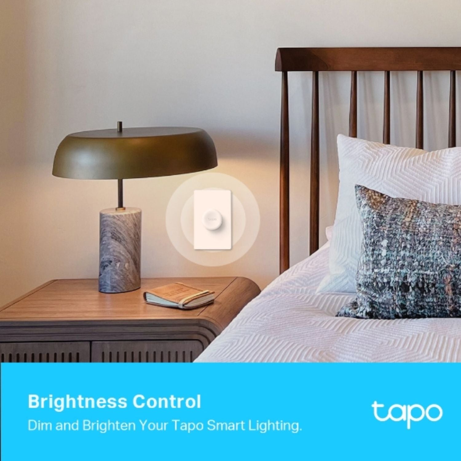 TP-Link Tapo Smart Remote Dimmer Switch, Smart Customised Actions, Multiple Control, Flexible Mounting, Long Battery Life (Tapo S200D) - Image 3