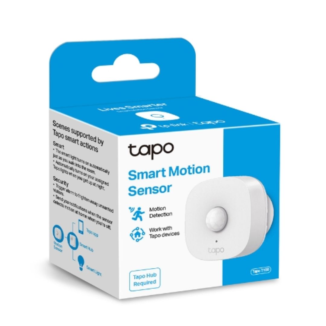 TP-Link Tapo Smart Motion Sensor, Wide Range Detection, Motion-Activated Light, Energy Saving, Instant Alerts & App Notification - Image 1