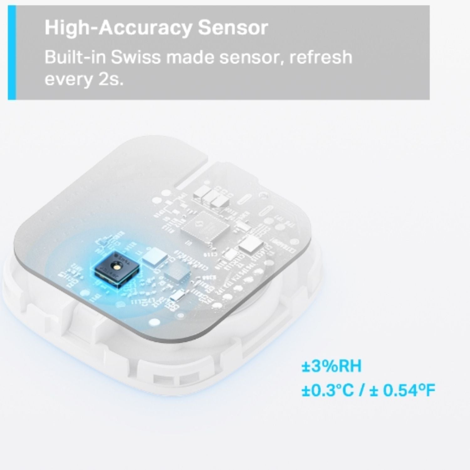 TP-Link Tapo Smart Temperature & Humidity Monitor, Fast & Accurate, Free Data Storage & Visual Graphs,Tapo T310 - Image 3