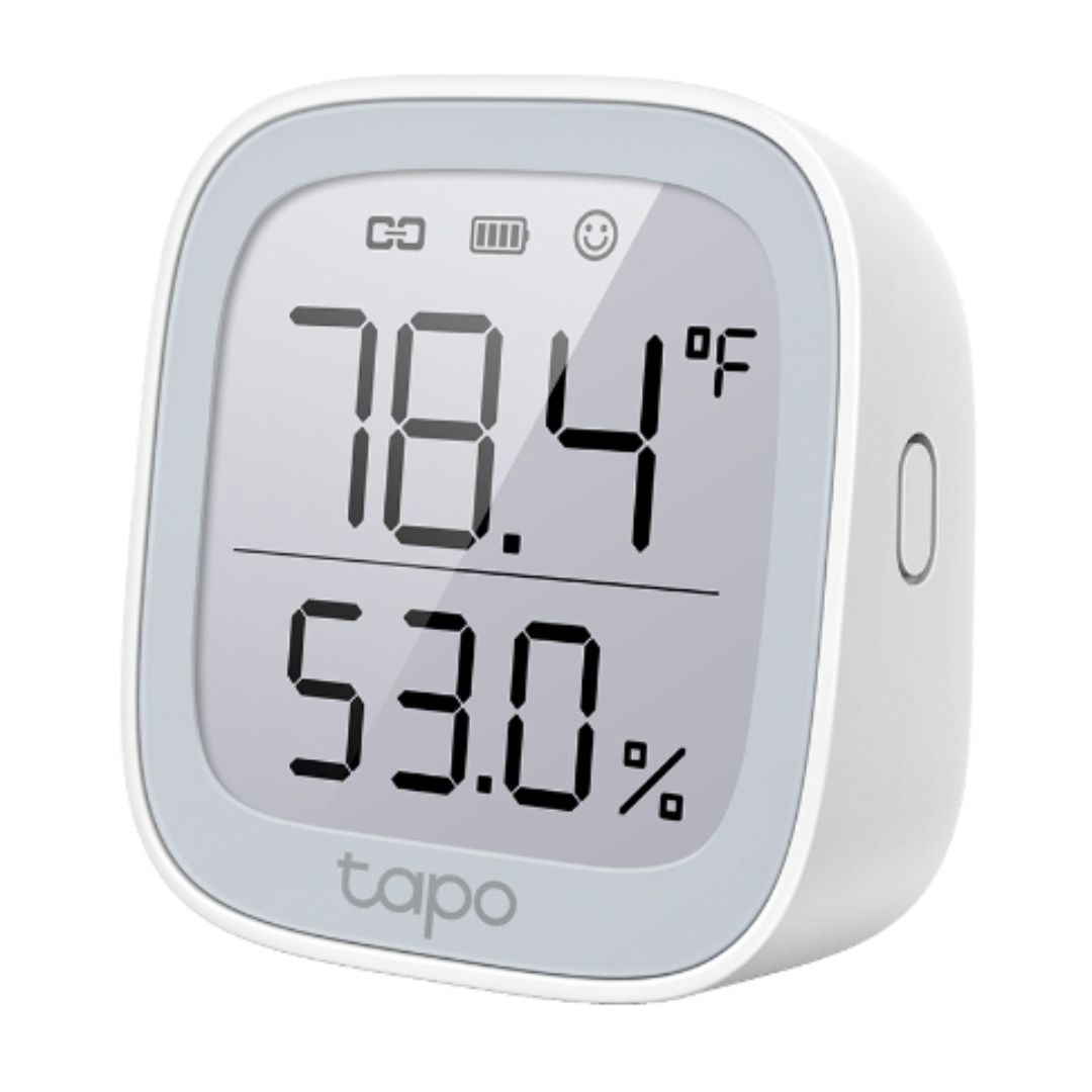 TP-Link Tapo Smart Temperature & Humidity Monitor, Real-Time & Accurate, E-ink Display, Free Data Storage & Visual Graphs, - Image 2