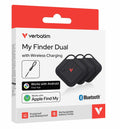 Verbatim My Finder Dual Channel Wireless Charging 3 Pack - Black - Image 1