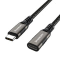 Simplecom CAU605 USB-C Male to Female Extension Cable USB 3.2 Gen2 PD 100W 20Gbps 0.5M - Image 1