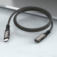 Simplecom CAU605 USB-C Male to Female Extension Cable USB 3.2 Gen2 PD 100W 20Gbps 0.5M - Image 3