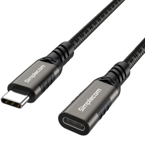 Simplecom CAU610 USB-C Male to Female Extension Cable USB 3.2 Gen2 PD 100W 20Gbps 1M - Image 5