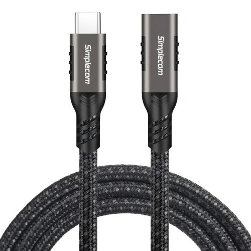 Simplecom CAU610 USB-C Male to Female Extension Cable USB 3.2 Gen2 PD 100W 20Gbps 1M - Image 3
