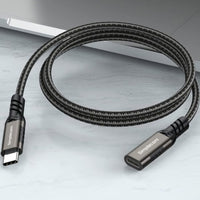 Simplecom CAU610 USB-C Male to Female Extension Cable USB 3.2 Gen2 PD 100W 20Gbps 1M - Image 4