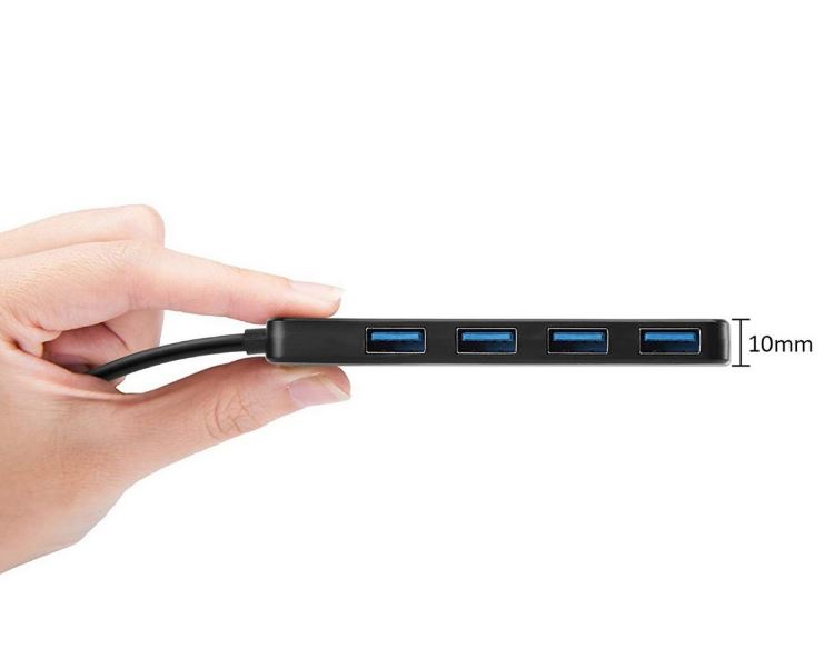 (LS)Simplecom CH340 Compact USB-C to 4 Port USB-A Hub USB 3.2 Gen1 - Image 3