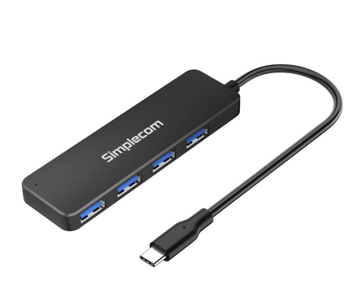 Simplecom CH340 Compact USB-C to 4 Port USB-A Hub USB 3.2 Gen1 - Image 5