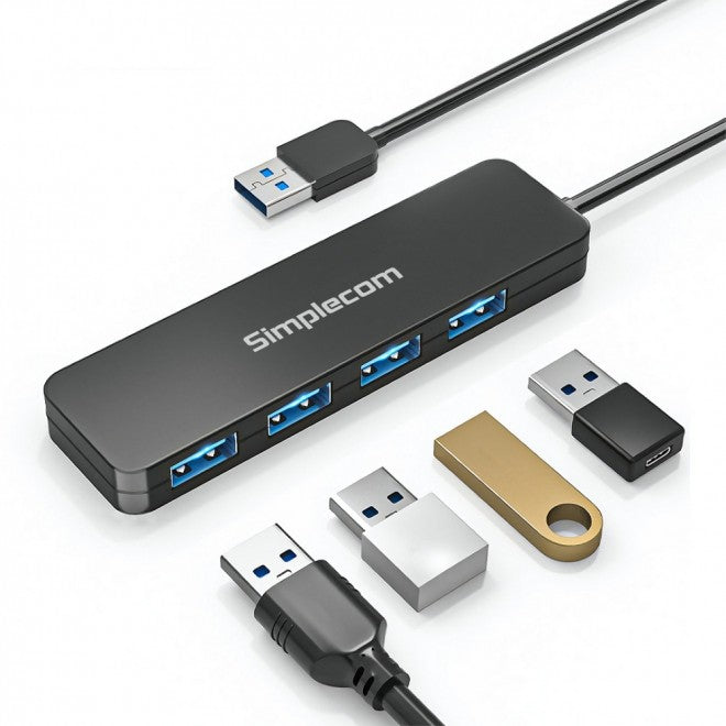 (LS)Simplecom CH342 USB 3.0 (USB 3.2 Gen 1) SuperSpeed 4 Port Hub for PC Laptop - Image 2