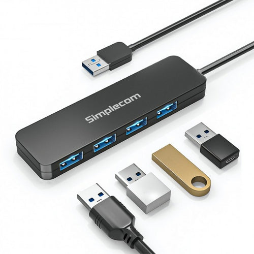 (LS)Simplecom CH342 USB 3.0 (USB 3.2 Gen 1) SuperSpeed 4 Port Hub for PC Laptop - Image 2