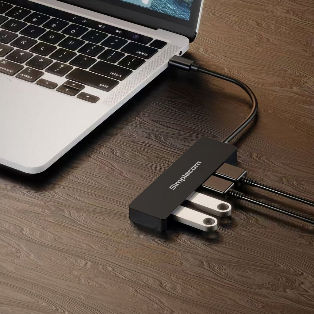 Simplecom CH360 SuperSpeed USB-C to 4-Port USB-A Hub USB 3.2 Gen1 - Image 4