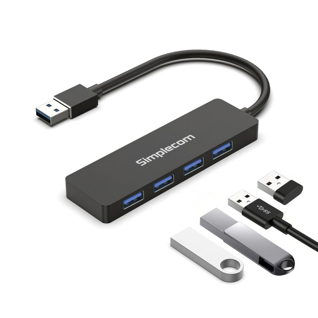 Simplecom CH362 4-Port SuperSpeed USB 3.0 (USB 3.2 Gen 1) Type-A Hub - Image 2