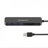 (LS)Simplecom CH365 SuperSpeed 3 Port USB 3.0 (USB 3.2 Gen 1) Hub with SD MicroSD Card Reader - Image 2