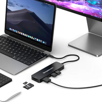 (LS)Simplecom CHT595 9-in-1 USB-C Multiport Docking Station with NVMe M.2 Enclosure 2xUSB-A 10Gbps, USB-C 10Gbps, HDMI 2.0 4K@60Hz, SD/MicroSD, PD100W - Image 3