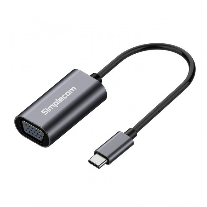 Simplecom DA104 USB-C to VGA Adapter Full HD 1080p - Image 5