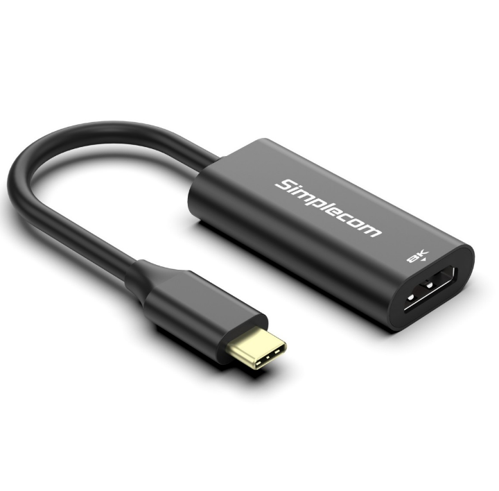 Simplecom DA105 USB-C to HDMI 2.1 Adapter 8K@60hz Converts a USB-C port to a HDMI output Compatible with smartphone or laptop with DisplayPort Alterna - Image 2