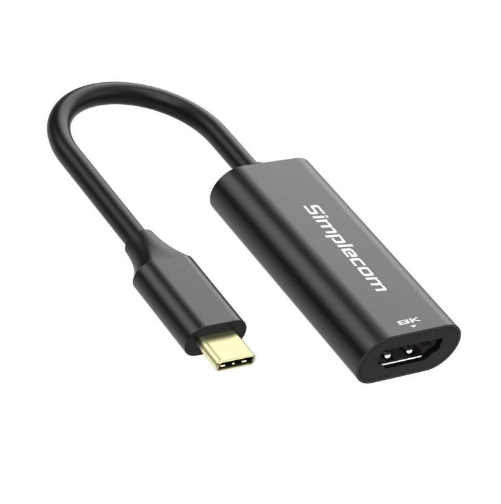 Simplecom DA105 USB-C to HDMI 2.1 Adapter 8K@60hz Converts a USB-C port to a HDMI output Compatible with smartphone or laptop with DisplayPort Alterna - Image 5