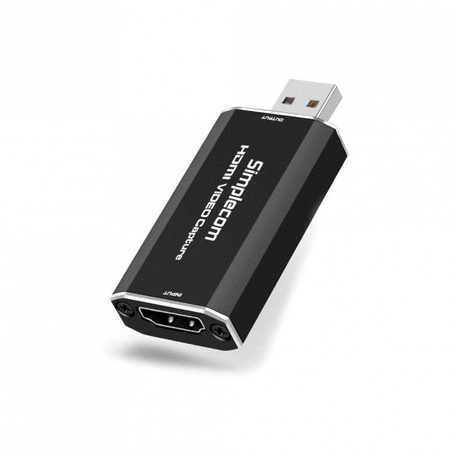 Simplecom DA315 HDMI to USB 2.0 Video Capture Card Full HD 1080p for Live Streaming Recording - Elgato, Atomos Connect - Image 2