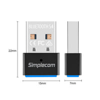 (LS)Simplecom NB540 USB Bluetooth 5.4 Adapter Wireless Dongle - Image 2
