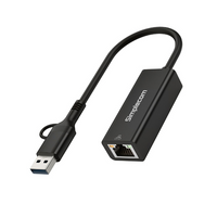 Simplecom NU315C SuperSpeed USB-C and USB-A to Gigabit Ethernet Adapter - Image 3