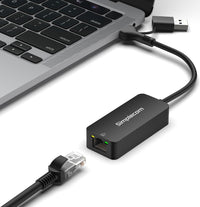 Simplecom NU405C SuperSpeed USB-C and USB-A to 2.5G Ethernet Network Adapter 2.5Gbps LAN - Image 2