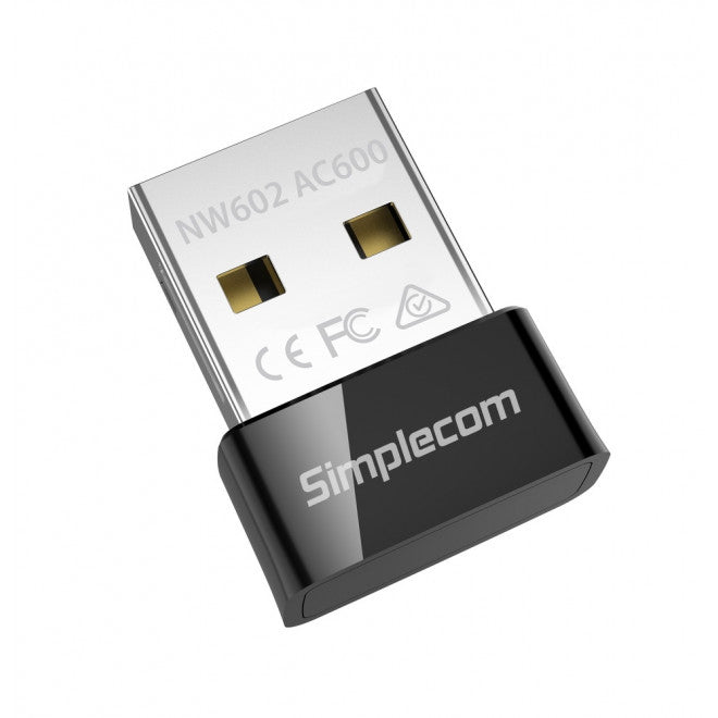 Simplecom NW602 AC600 Dual Band Nano USB WiFi Wireless Adapter - Image 5