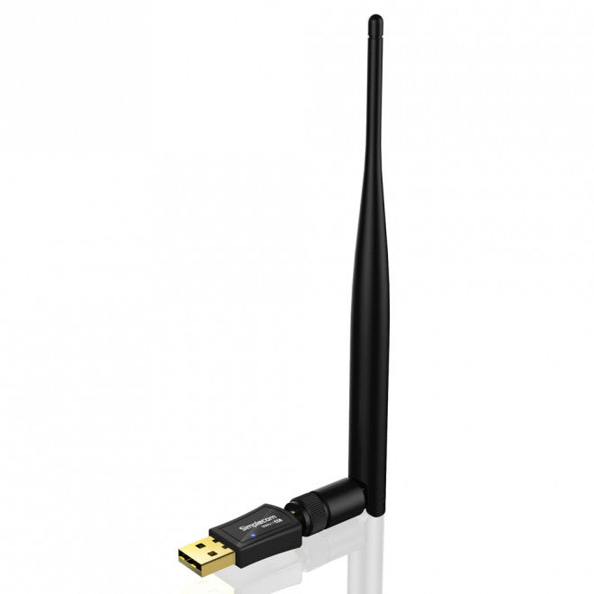 Simplecom NW611 AC600 WiFi Dual Band USB Adapter with 5dBi High Gain Antenna - Image 3