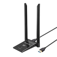 Simplecom NW628v2 AX1800 Dual Band WiFi 6 USB Adapter with 2x 5dBi High Gain Antennas - Image 3