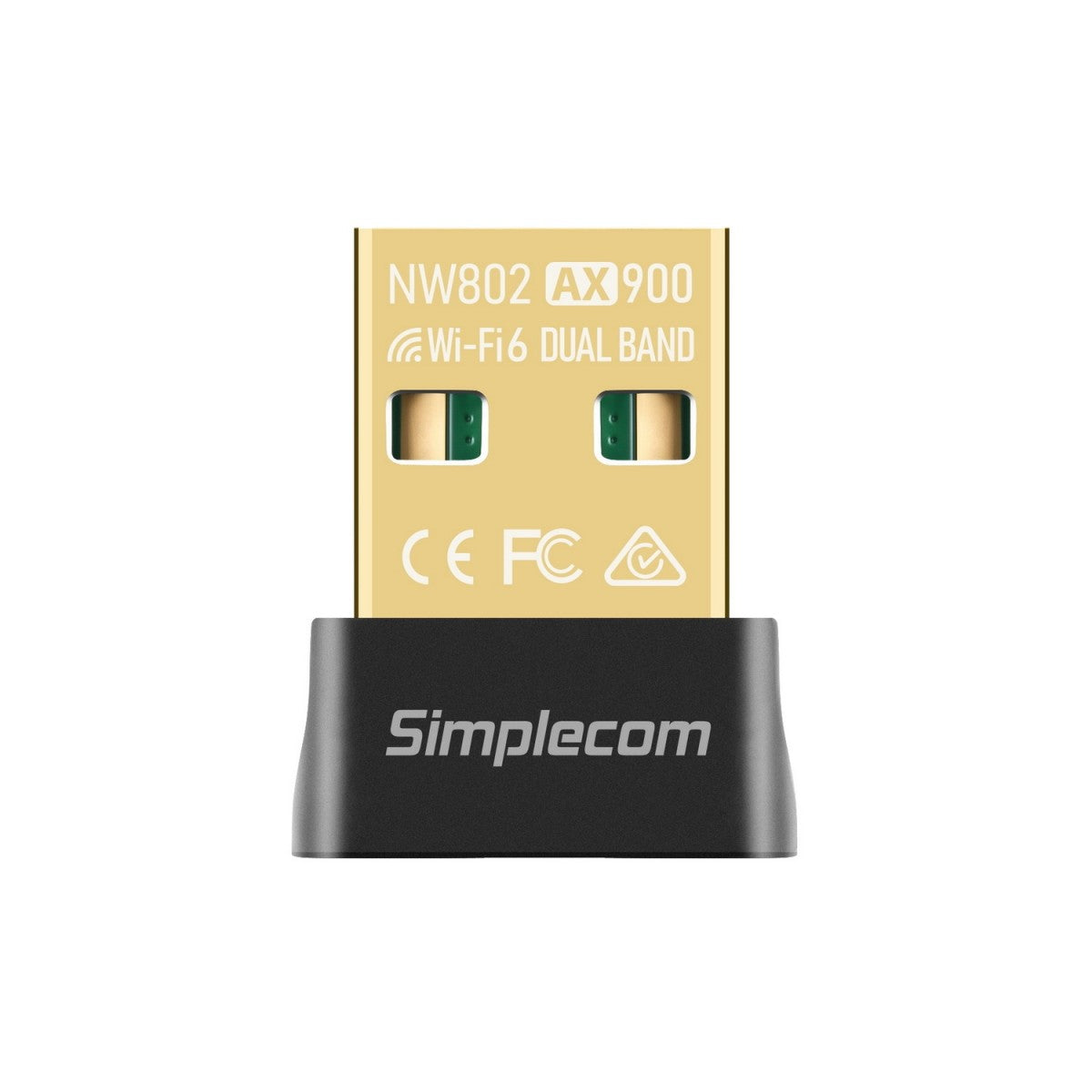 Simplecom NW802 AX900 Dual Band Wi-Fi 6 USB Wireless Nano Adapter - Image 2