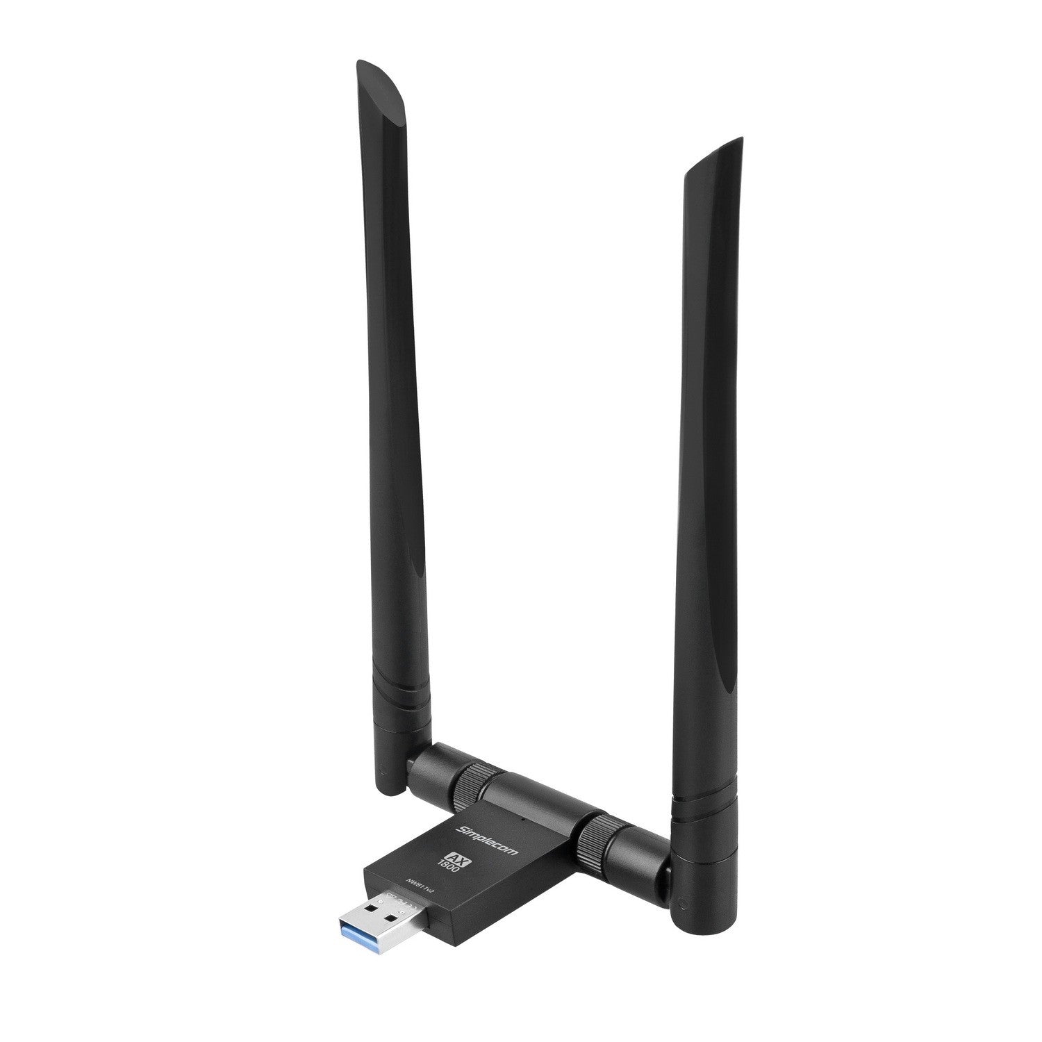 (LS)Simplecom NW811v2 AX1800 Dual Band WiFi 6 USB Adapter 802.11ax with 2x 5dBi High Gain Antennas - Image 3