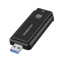 Simplecom NW812v2 AX5400 Tri-Band WiFi 6E USB Adapter, USB 3.2, AX5400, 2.4/5/6GHz, up to 2402Mbps, MU-MIMO, OFDMA, WPA3, foldable antenna - Image 4