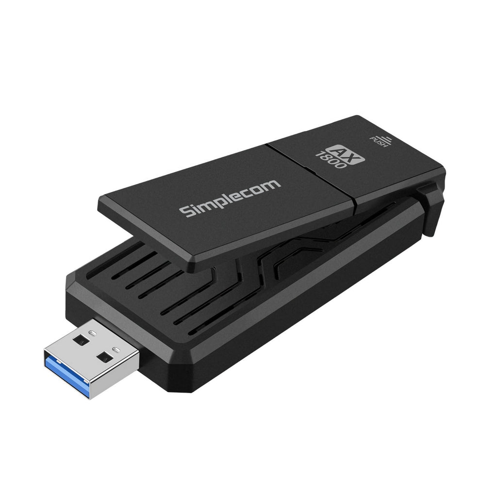 (LS)Simplecom NW812 AX1800 Dual Band WiFi 6 USB Adapter with Foldable Antenna - Image 4