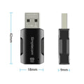 Simplecom NW830 Wi-Fi 6 and Bluetooth 5.3 Combo USB Adapter Dual Band AX900 - Image 1