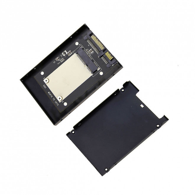 (LS)Simplecom SA101 mSATA to 7mm 2.5" SATA Converter Enclosure Aluminium - Image 3
