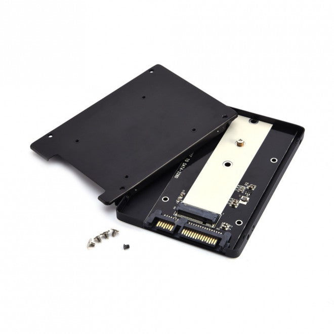 (LS)Simplecom SA102 NGFF M.2 (B Key) to 7mm 2.5" SATA Converter Enclosure Aluminium - Image 2