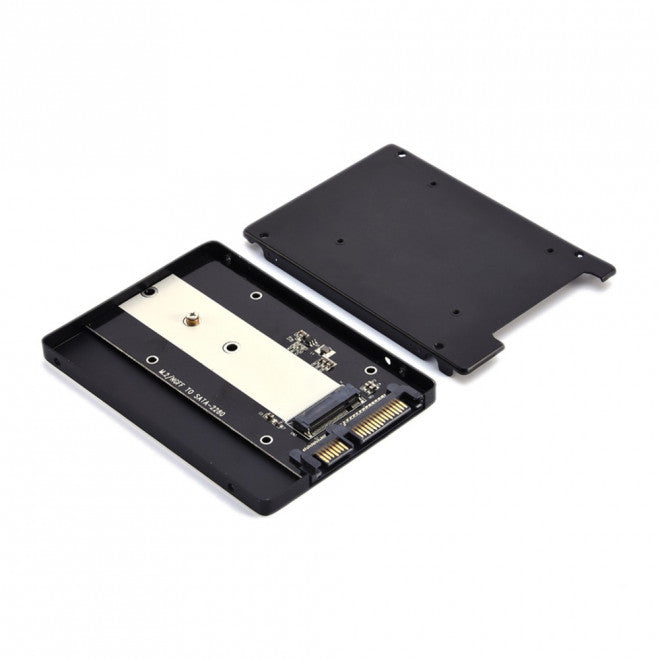 (LS)Simplecom SA102 NGFF M.2 (B Key) to 7mm 2.5" SATA Converter Enclosure Aluminium - Image 3