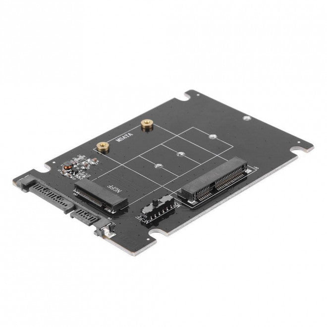 (LS)Simplecom SA207 mSATA + M.2 (NGFF) to SATA 2 In 1 Combo Adapter - Image 3