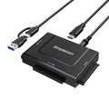 Simplecom SA492C SuperSpeed USB to 2.5", 3.5" & 5.25" SATA/IDE Adapter with Power Supply - Image 1