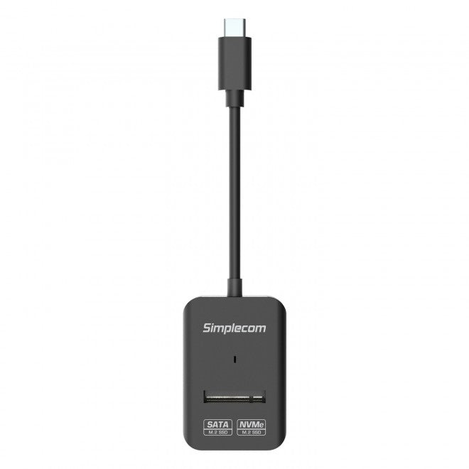 Simplecom SA506 NVMe / SATA Dual Protocol M.2 SSD to USB-C Adapter Converter USB 3.2 Gen 2 10Gbps - Image 3