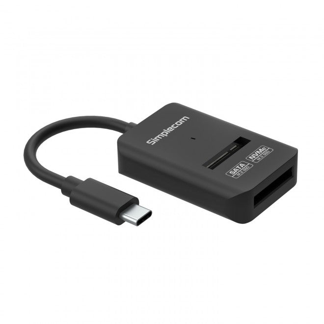 Simplecom SA506 NVMe / SATA Dual Protocol M.2 SSD to USB-C Adapter Converter USB 3.2 Gen 2 10Gbps - Image 1
