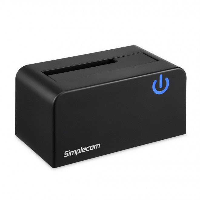 Simplecom SD326 USB 3.0 to SATA Hard Drive Docking Station for 3.5" and 2.5" HDD SSD - Image 1