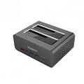 Simplecom SD352 USB 3.0 to Dual SATA Aluminium Docking Station with 3-Port Hub and 1 Port 2.1A USB Charger (LS) - Image 1