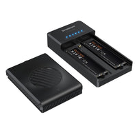 Simplecom SD560 Dual Bay NVMe M.2 SSD Enclosure Offline Clone Docking Station USB 3.2 Gen2 10Gbps - Image 2