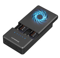 Simplecom SD560 Dual Bay NVMe M.2 SSD Enclosure Offline Clone Docking Station USB 3.2 Gen2 10Gbps - Image 1