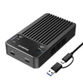 Simplecom SD562 Dual-Bay NVMe/SATA M.2 SSD RAID Enclosure with Offline Clone - Image 1